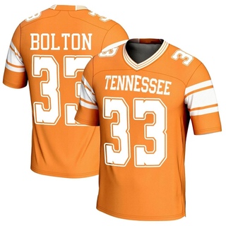 Ben Bolton Game Orange Men's Tennessee Volunteers Replica Football Jersey