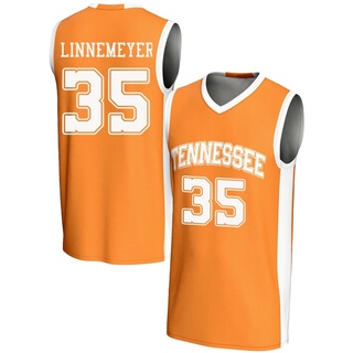 Ben Linnemeyer Game Orange Youth Tennessee Volunteers Replica Lightweight Basketball Jersey