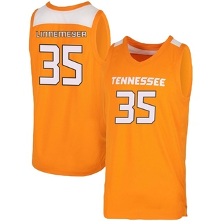 Ben Linnemeyer Replica Orange Men's Tennessee Volunteers Basketball Jersey
