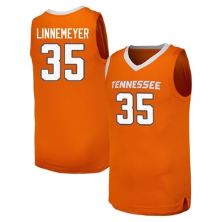 Ben Linnemeyer Replica Orange Men's Tennessee Volunteers Basketball Jersey