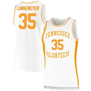 Ben Linnemeyer Replica White Women's Tennessee Volunteers Retro Basketball Jersey