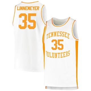 Ben Linnemeyer Replica White Youth Tennessee Volunteers Retro Basketball Jersey