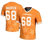 Bennett Warren Game Orange Men's Tennessee Volunteers Replica Icon Print Football Jersey
