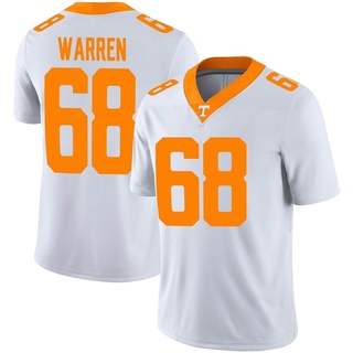 Bennett Warren Game White Men's Tennessee Volunteers Football Jersey