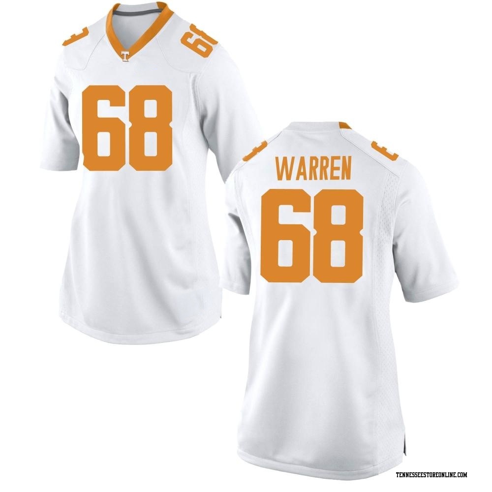 Bennett Warren Replica White Women's Tennessee Volunteers Jersey