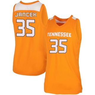 Brock Jancek Replica Orange Women's Tennessee Volunteers Basketball Jersey