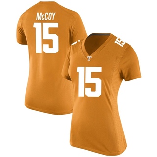 Bru McCoy Replica Orange Women's Tennessee Volunteers Jersey