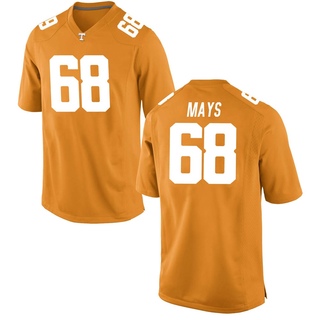 Cade Mays Game Orange Youth Tennessee Volunteers Jersey