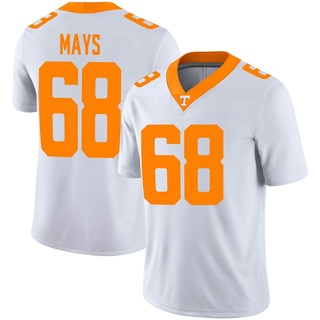 Cade Mays Game White Youth Tennessee Volunteers Football Jersey