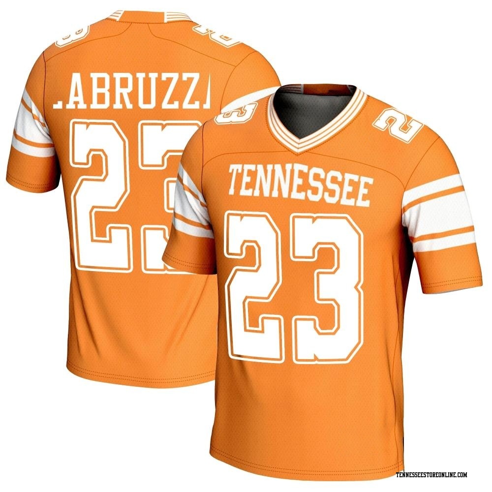 Cheyenne Labruzza Game Orange Youth Tennessee Volunteers Replica Football Jersey