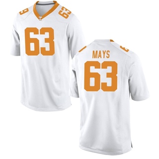 Cooper Mays Game White Men's Tennessee Volunteers Jersey