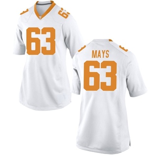 Cooper Mays Game White Women's Tennessee Volunteers Jersey