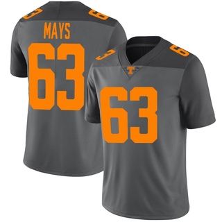 Cooper Mays Limited Gray Men's Tennessee Volunteers Football Jersey