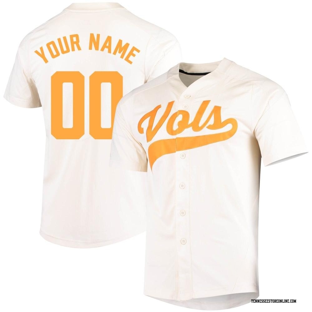 tennessee baseball cream jersey