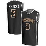 Dalton Knecht Game Black Youth Tennessee Volunteers Replica Lightweight Basketball Jersey