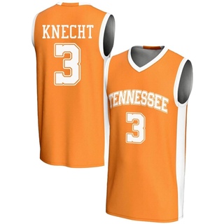 Dalton Knecht Game Orange Youth Tennessee Volunteers Replica Lightweight Basketball Jersey