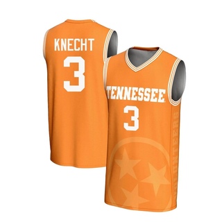 Dalton Knecht Game Orange Youth Tennessee Volunteers Replica Lightweight Icon Print Basketball Jersey