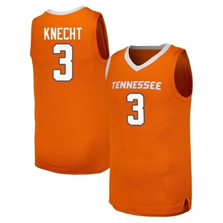 Dalton Knecht Replica Orange Youth Tennessee Volunteers Basketball Jersey