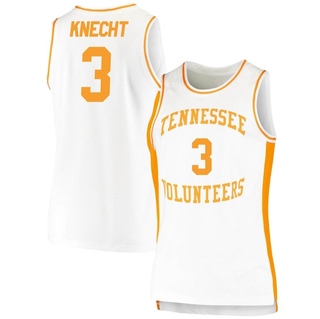 Dalton Knecht Replica White Women's Tennessee Volunteers Retro Basketball Jersey