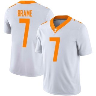 Dasaahn Brame Game White Men's Tennessee Volunteers Football Jersey