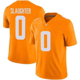 Doneiko Slaughter Game Orange Youth Tennessee Volunteers Football Jersey