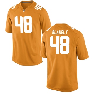 Ja'Quain Blakely Game Orange Men's Tennessee Volunteers Jersey