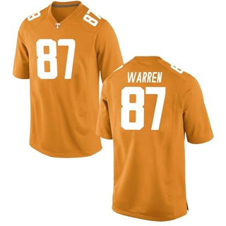 Jacob Warren Replica Orange Youth Tennessee Volunteers Jersey