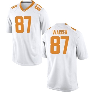 Jacob Warren Replica White Youth Tennessee Volunteers Jersey