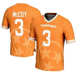Jermod McCoy Game Orange Men's Tennessee Volunteers Replica Icon Print Football Jersey
