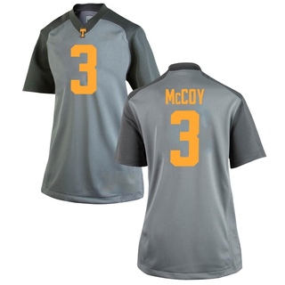 Jermod McCoy Replica Gray Women's Tennessee Volunteers Jersey