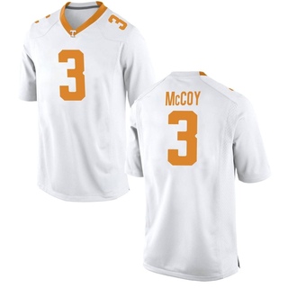 Jermod McCoy Replica White Youth Tennessee Volunteers Jersey