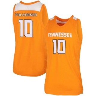 John Fulkerson Replica Orange Women's Tennessee Volunteers Basketball Jersey