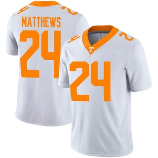 Jordan Matthews Game White Men's Tennessee Volunteers Football Jersey