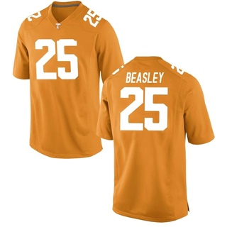 Kaleb Beasley Game Orange Men's Tennessee Volunteers Jersey
