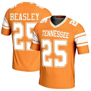 Kaleb Beasley Game Orange Men's Tennessee Volunteers Replica Football Jersey