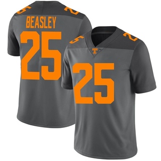 Kaleb Beasley Limited Gray Men's Tennessee Volunteers Football Jersey