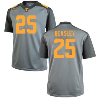 Kaleb Beasley Replica Gray Men's Tennessee Volunteers Jersey