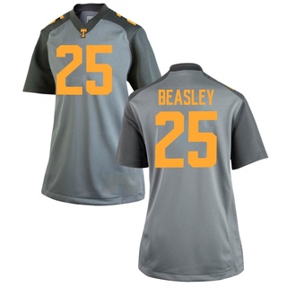 Kaleb Beasley Replica Gray Women's Tennessee Volunteers Jersey