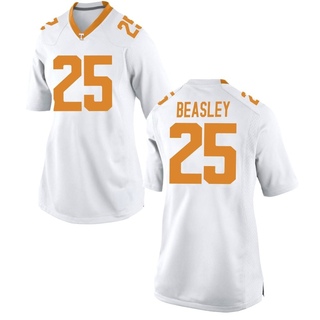 Kaleb Beasley Replica White Women's Tennessee Volunteers Jersey