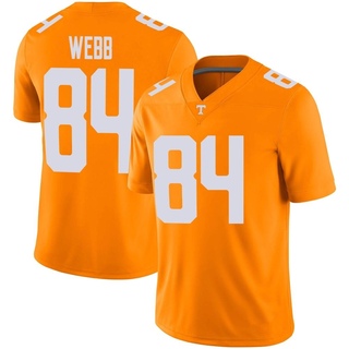 Kaleb Webb Game Orange Men's Tennessee Volunteers Football Jersey