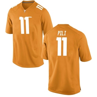 Keenan Pili Replica Orange Men's Tennessee Volunteers Jersey
