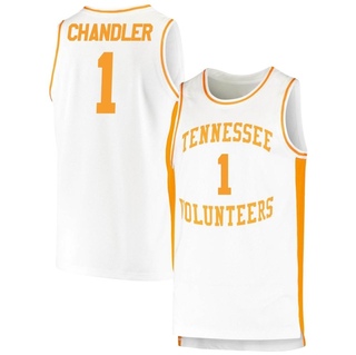 Kennedy Chandler Replica White Men's Tennessee Volunteers Retro Basketball Jersey