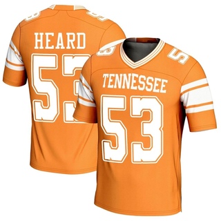 Lance Heard Game Orange Youth Tennessee Volunteers Replica Football Jersey