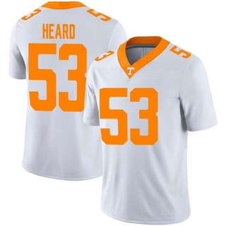 Lance Heard Game White Men's Tennessee Volunteers Football Jersey