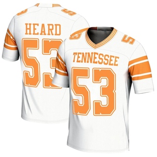 Lance Heard Game White Youth Tennessee Volunteers Replica 2nd Football Jersey