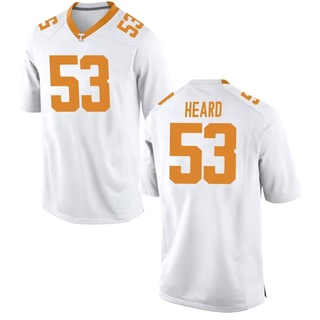 Lance Heard Replica White Youth Tennessee Volunteers Jersey