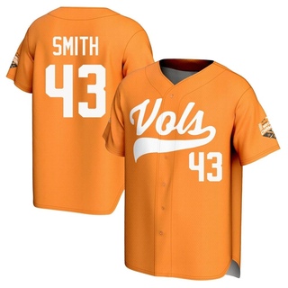 Nathan Smith Game Orange Youth Tennessee Volunteers Replica 2024 Baseball World Series Champions Commemorative Fashion Baseball 