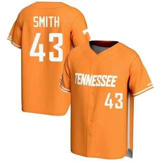 Nathan Smith Game Orange Youth Tennessee Volunteers Replica Lightweight Baseball Jersey