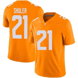 Navy Shuler Game Orange Men's Tennessee Volunteers Football Jersey
