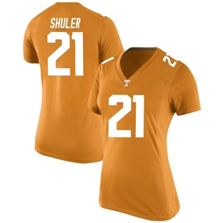 Navy Shuler Game Orange Women's Tennessee Volunteers Jersey